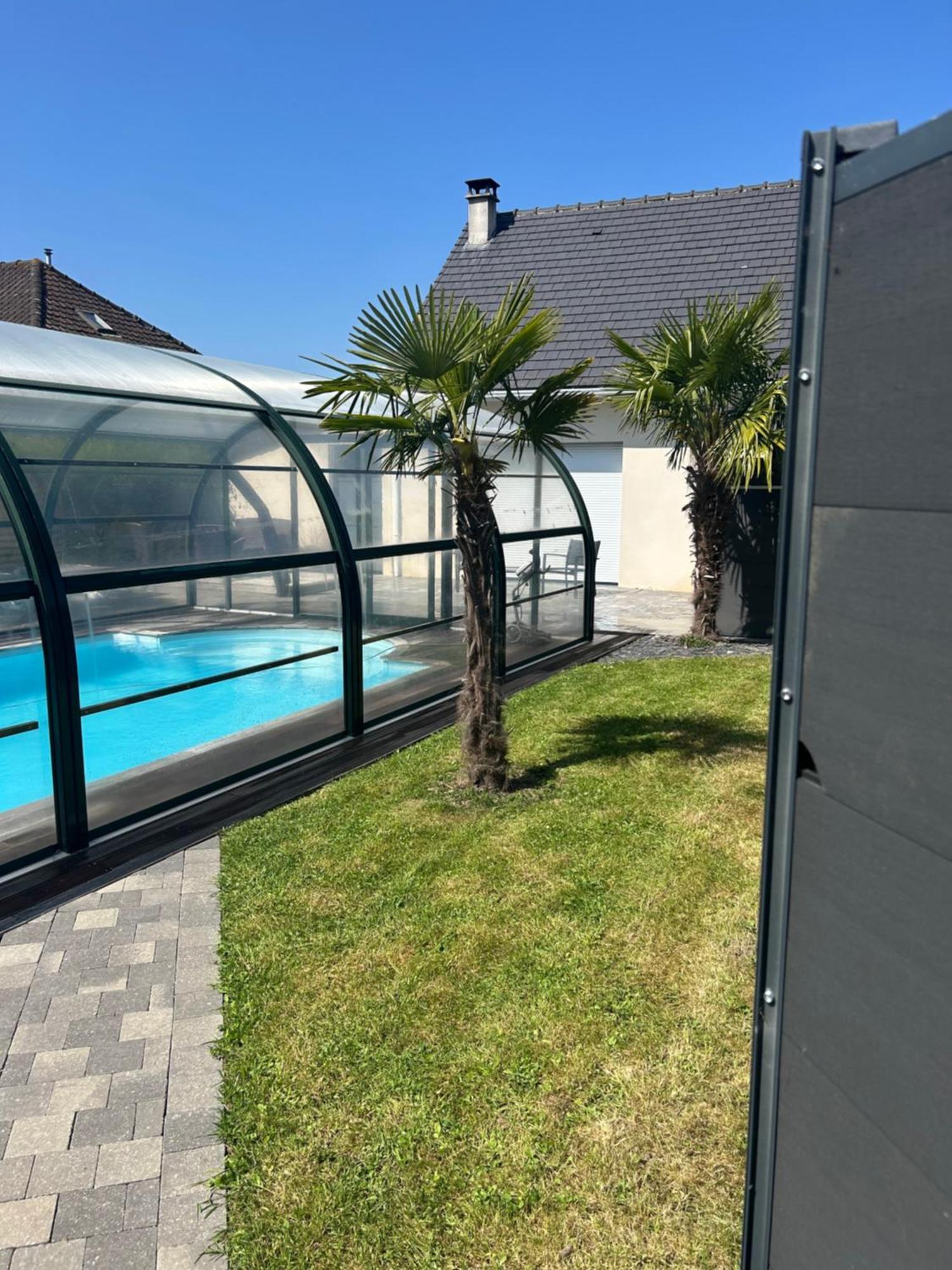 Aubin-Saint-Vaast Gite Spa Sauna Piscine מראה חיצוני תמונה