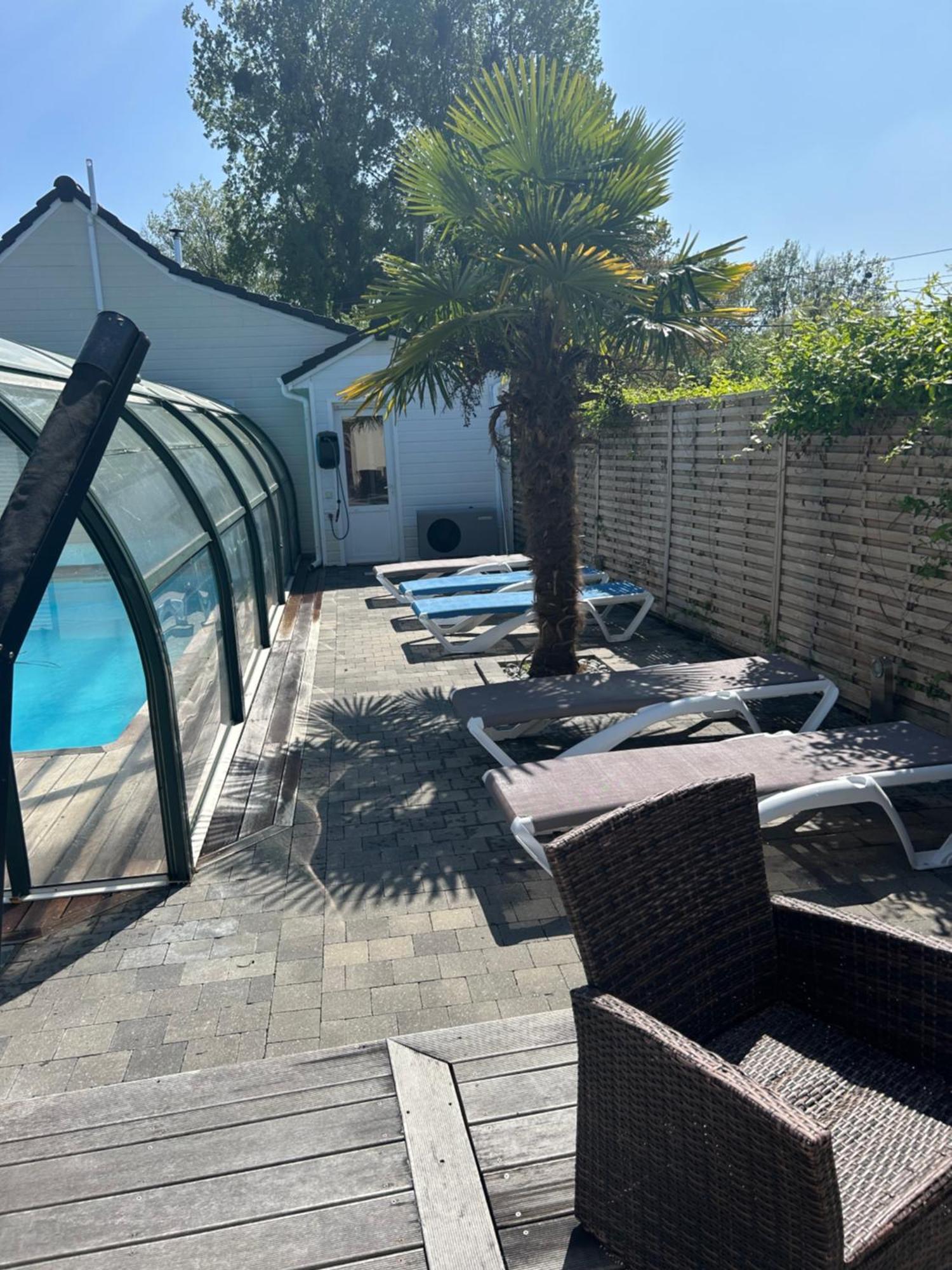 Aubin-Saint-Vaast Gite Spa Sauna Piscine מראה חיצוני תמונה